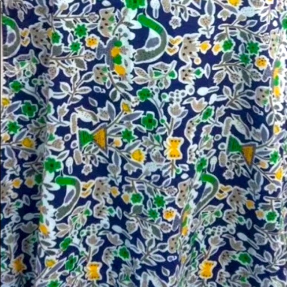 FLORAL🌺TUNIC Light Weight Airy Vintage Summer Boho House Dress Super Cute! Sz L - Picture 4 of 8